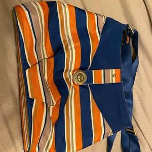 Had this bag for traveling, perfect size. Still in good condition